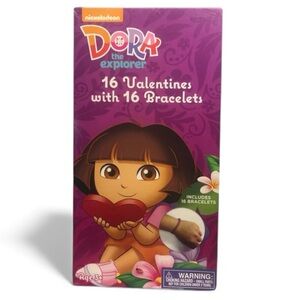 New Dora the Explorer Valentine’s Day Cards with Bracelets